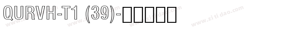 QURVH-T1 (39)字体转换